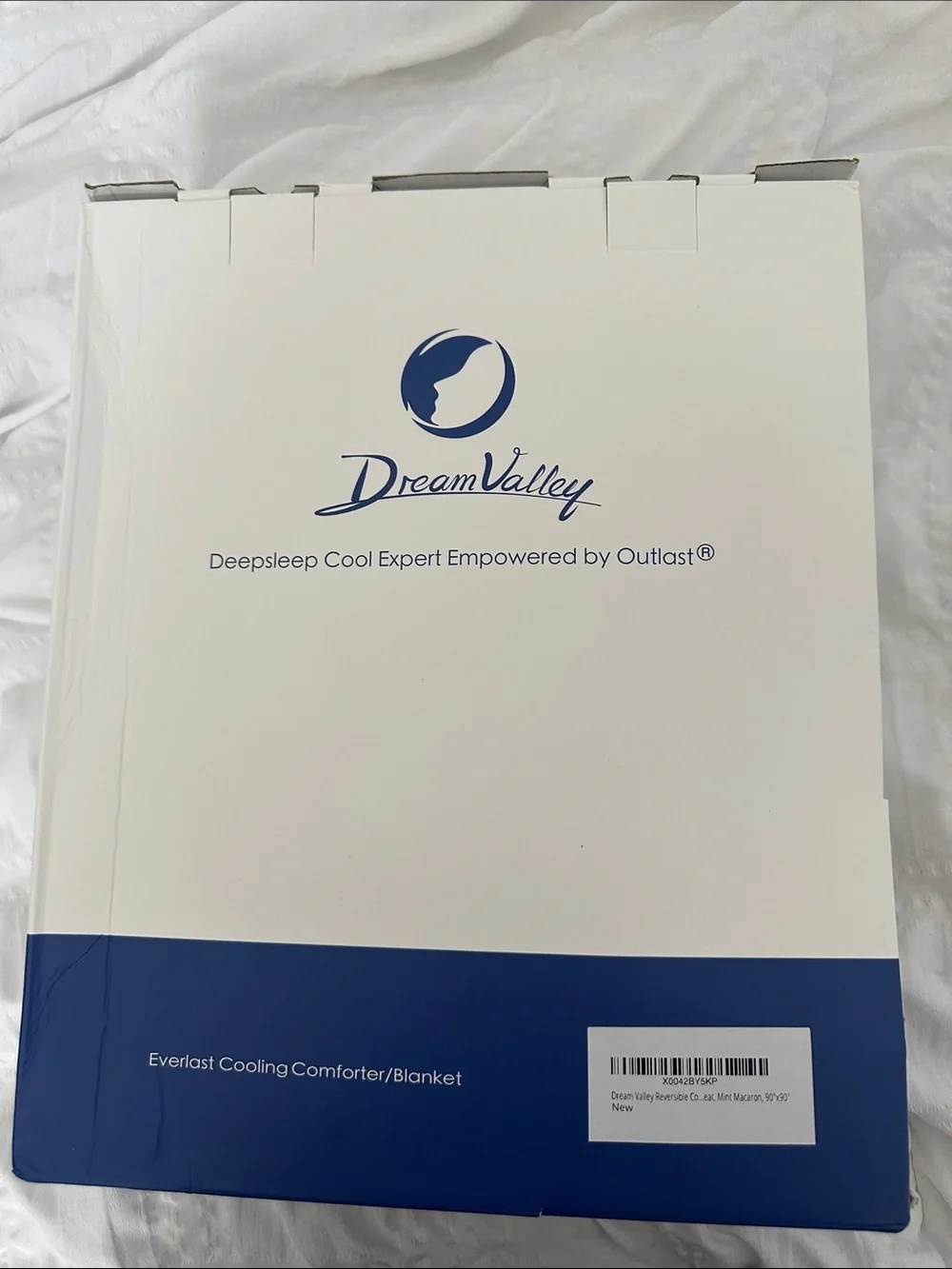 Dream Valley Outlast deep sleep cooling comforter 90x90 Mint Macaron